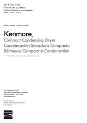 Kenmore 417.8191 Serie Guía De Uso Y Cuidado