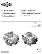 Briggs & Stratton 140000 Manual Del Operador