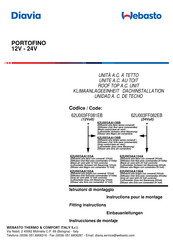 Webasto Diavia Portofino 62U003FF082EB Instrucciones De Montaje