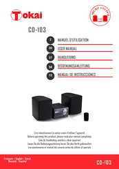 Tokai CD-103 Manual De Instrucciones