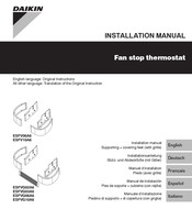 Daikin ESFV06A6 Manual De Instalación