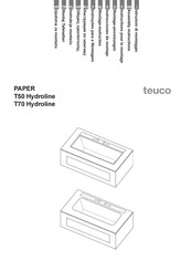 Teuco PAPER T50 Hydroline Instrucciones De Montaje