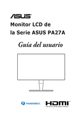 Asus PA27A Serie Guia Del Usuario