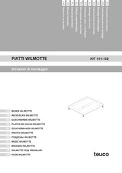 Teuco WILMOTTE NT61-AP Instrucciones De Montaje