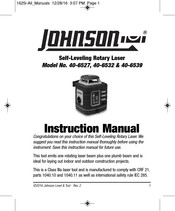 Johnson 40-6532 Manual De Instrucciones