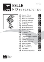 Altrad BELLE RTX 70 Manual Del Operador