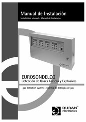 Duran Electronica EUROSONDELCO Manual De Instalación