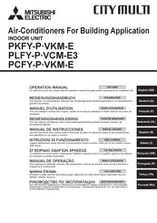 Mitsubishi Electric CITY MULTI PLFY-P25VCM-E3 Manual De Instrucciones