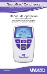 Verity Medical NeuroTrac Manual De Operación