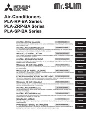 Mitsubishi Electric Mr.Slim PLA-RP100 BA Manual De Instalación