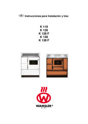 Wamsler K 128 Manual De Instrucciones Para Instalación Y Uso