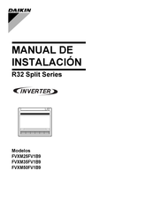 Daikin R32 FVXM25FV1B9 Manual De Instalación
