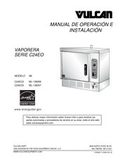 Vulcan C24EO5 ML-136007 Manual De Operación E Instalación