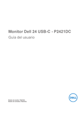 Dell P2421DC Guia Del Usuario