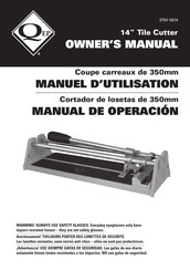 QEP STK 10214 Manual De Operación
