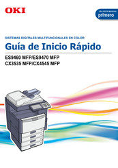 Oki CX4545 MFP Guia De Inicio Rapido