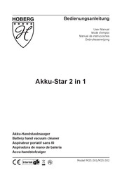 Hoberg Akku-Star 2 in1 Manual De Instrucciones