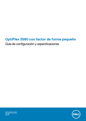 Dell OptiPlex 3080 Guía De Configuración Y Especificaciones