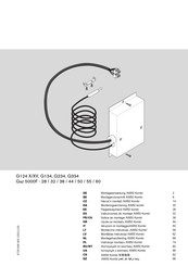 Bosch AW50 Kombi Instrucciones De Montaje