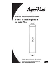 aqua-pure IL-IM-01 Manual Del Usuario