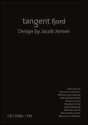 Jacob Jensen tangent fjord Manual Del Usuario