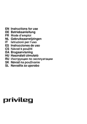 privileg DGSL 65 LS X Instrucciones De Uso