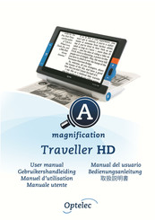 Optelec Traveller HD Manual Del Usuario