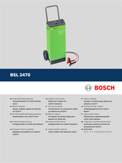 Bosch BSL 2470 Manual Original