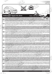 ECS Electronics VW-146-HX Instrucciones De Montaje