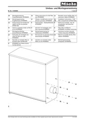 Miele APWM900 Instrucciones De Montaje