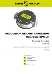 SAMES KREMLIN ColorCare BPR-L Manual De Usuario