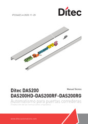 DITEC DAS200RF Manual Tecnico