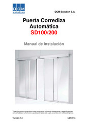 DCM SOLUTION SD100 Manual De Instalación