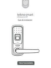 U-Tec tekno smart Guia De Instalacion