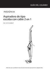 Insignia NS-VCS50BK7 Guia Del Usuario