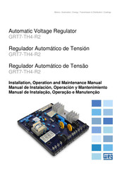 WEG GRT7-TH4-R2 Manual De Instalación, Operación Y Mantenimiento