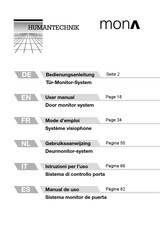 HumanTechnik mona A-2576-0 Manual De Uso