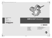 Bosch GDM 13-34 Professional Manual Original