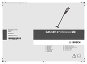 Bosch GAS 18V-1 Professional Manual Original