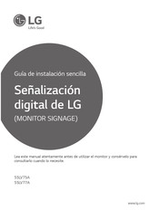 LG 55LV75A Guia De Instalacion