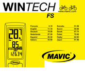 Mavic WINTECH FS Manual De Instrucciones