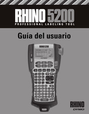 Dymo Rhino 5200 Guia Del Usuario