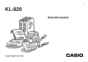 Casio KL-820 Guia Del Usuario