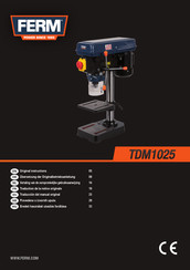 Ferm TDM1025 Traducción Del Manual Original