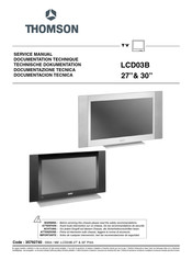 THOMSON LCD03B Documentación Técnica