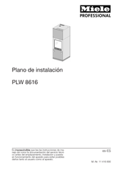 Miele 11 416 690 Plano De Instalación