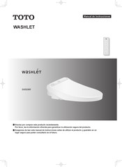 Toto WASHLET SW3036R Manual De Instrucciones