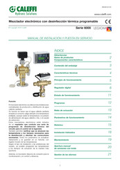 CALEFFI Legiomi 6000 Serie Manual De Instalación