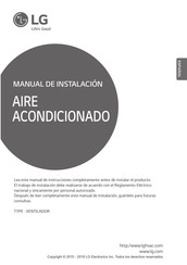 LG ARVU123ZFA2 Manual De Instalación