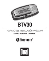 Dual BTV30 Manual Del Instalación/Usuario